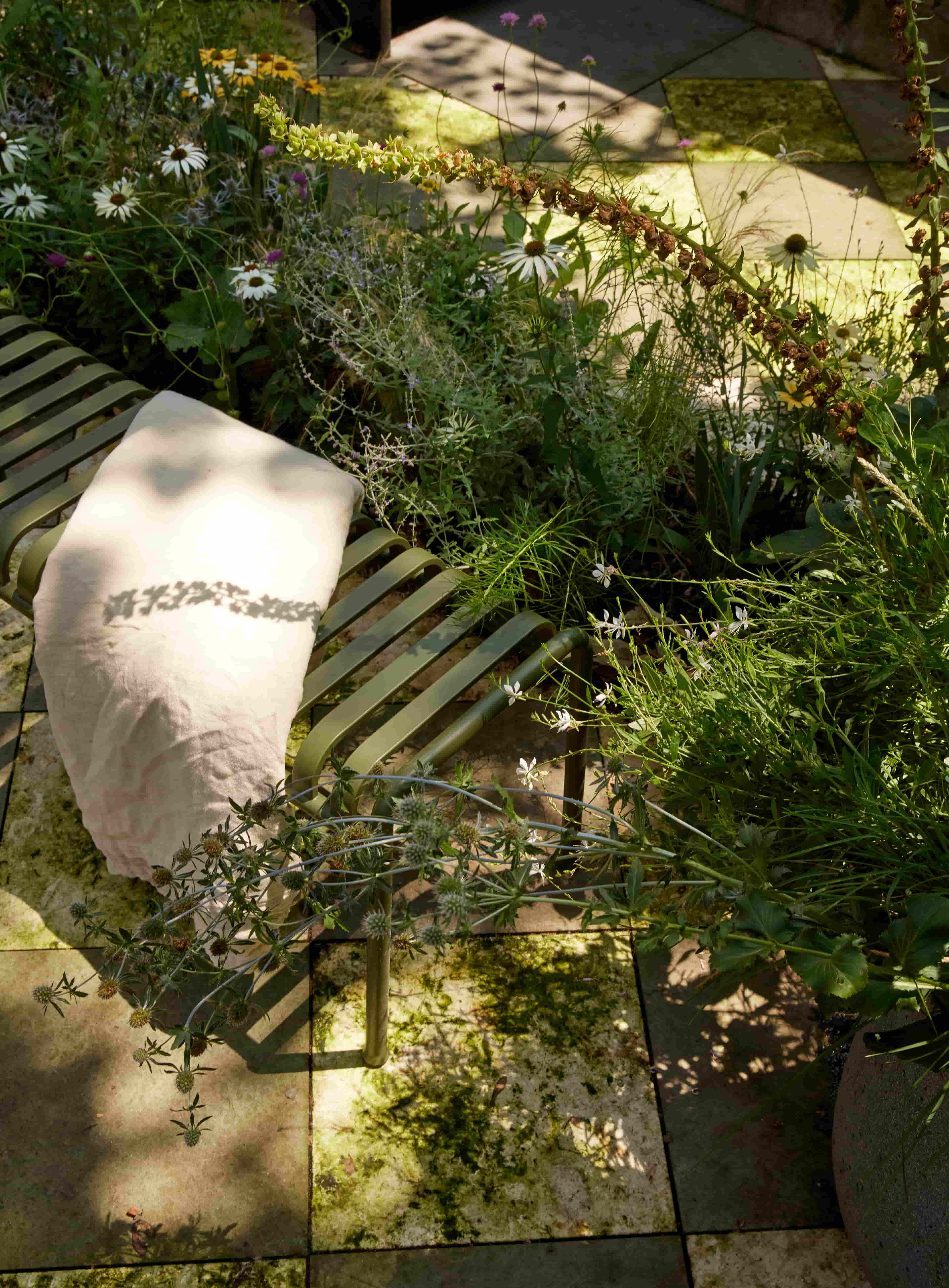 Landscape design of backyard garden by Nishiel Patel in Brooklyn