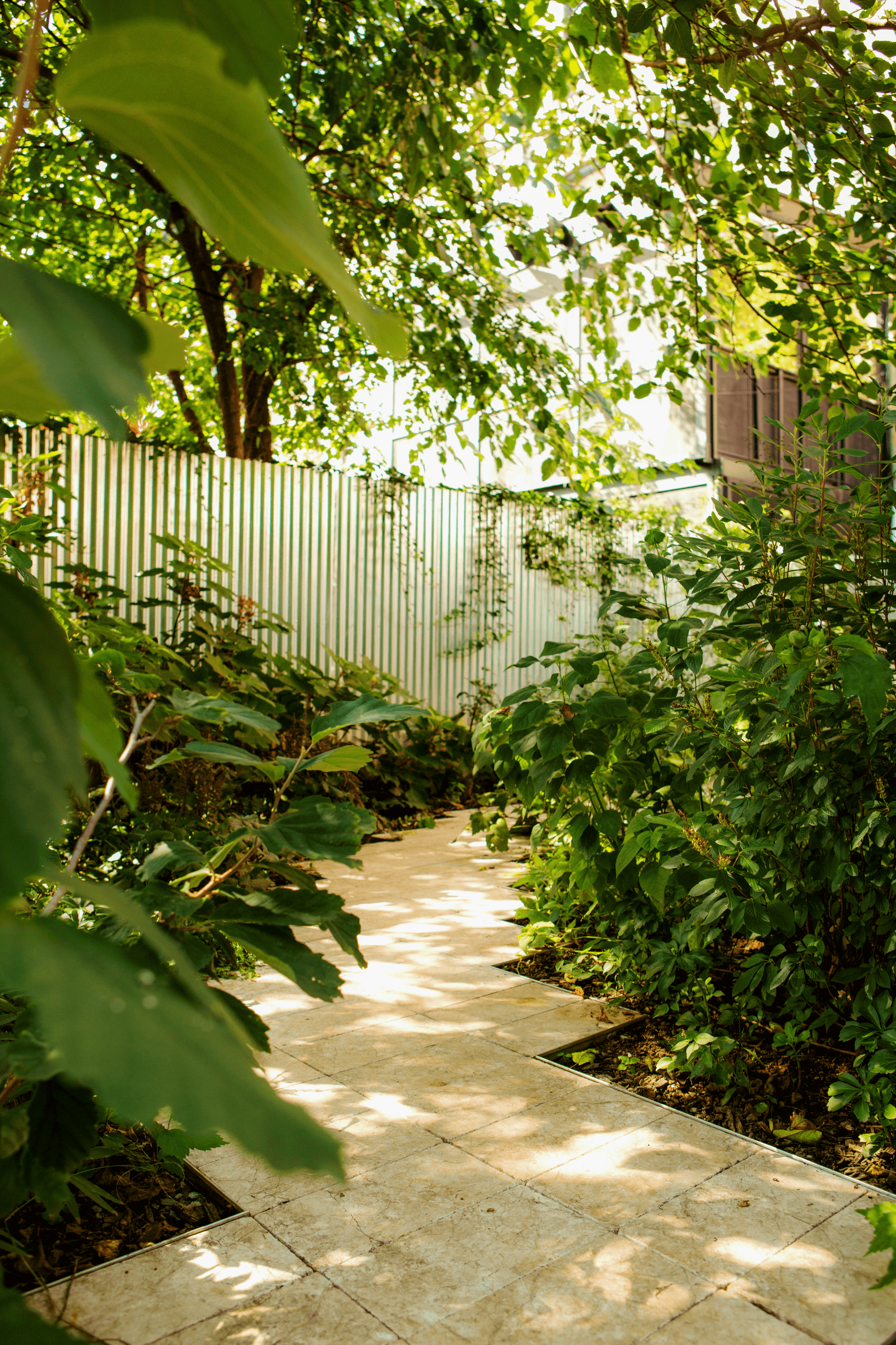Paving pattern in Bedstuy